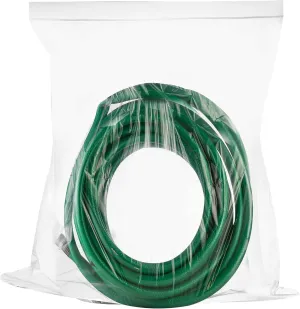 [ 10 COUNT ] Extreme THICK Extra Large Super Spacious Strong CLEAR Big Bags, reclosable, 8 GALLON, 3 Mill, Size 22"x24" Plastic Food Storage Bags For Clothing, Toys, Storage, Moving, Organization…
