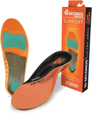 3810 Ultra Arch Support – Foam Cushion Insoles for Men & Women w/Metatarsal Pad, Plantar Fasciitis Relief, Morton's Neuroma Metatarsalgia Orthotics, Heavy Impact Shoe Insert (M 9, W 11)