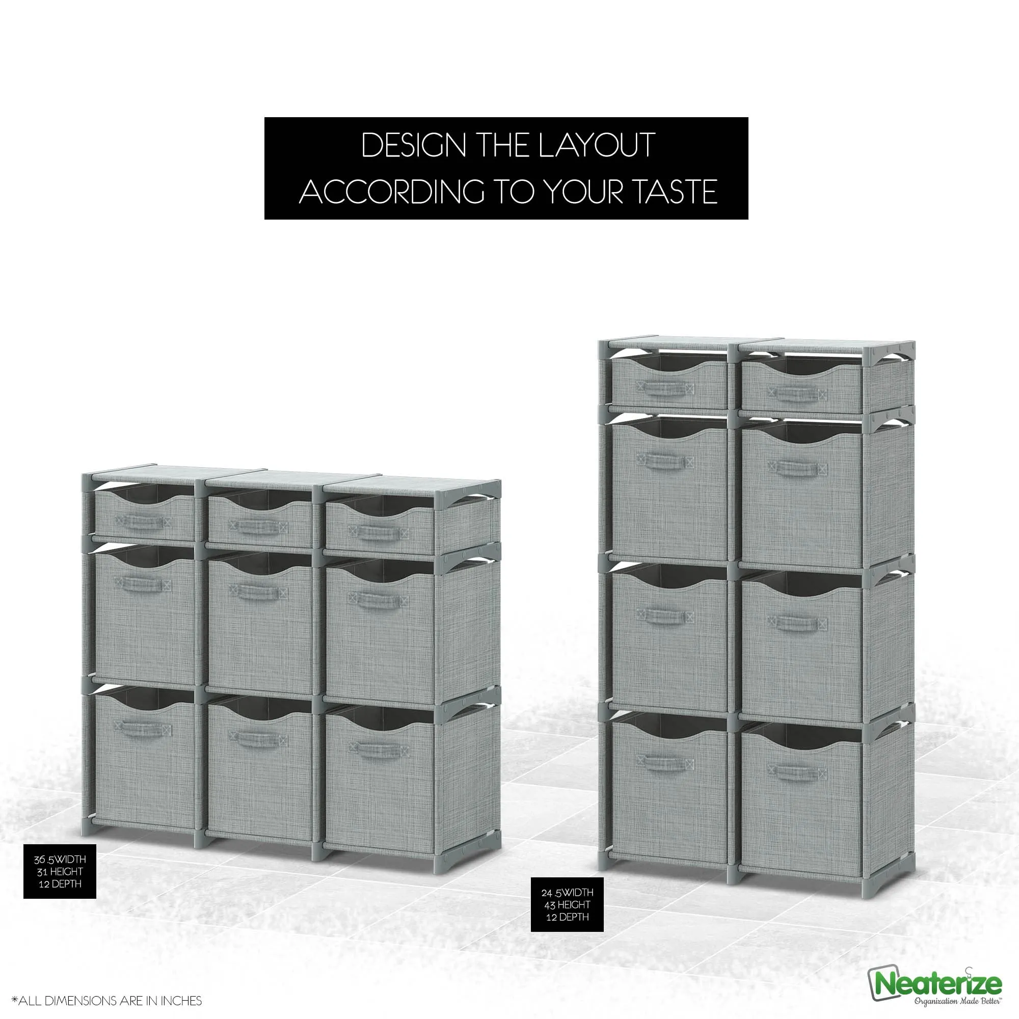 9 Cube Closet Organizers