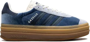 Adidas Gazelle Bold Womens Sneaker (Preloved Blue Ink Velvet, 8.5)