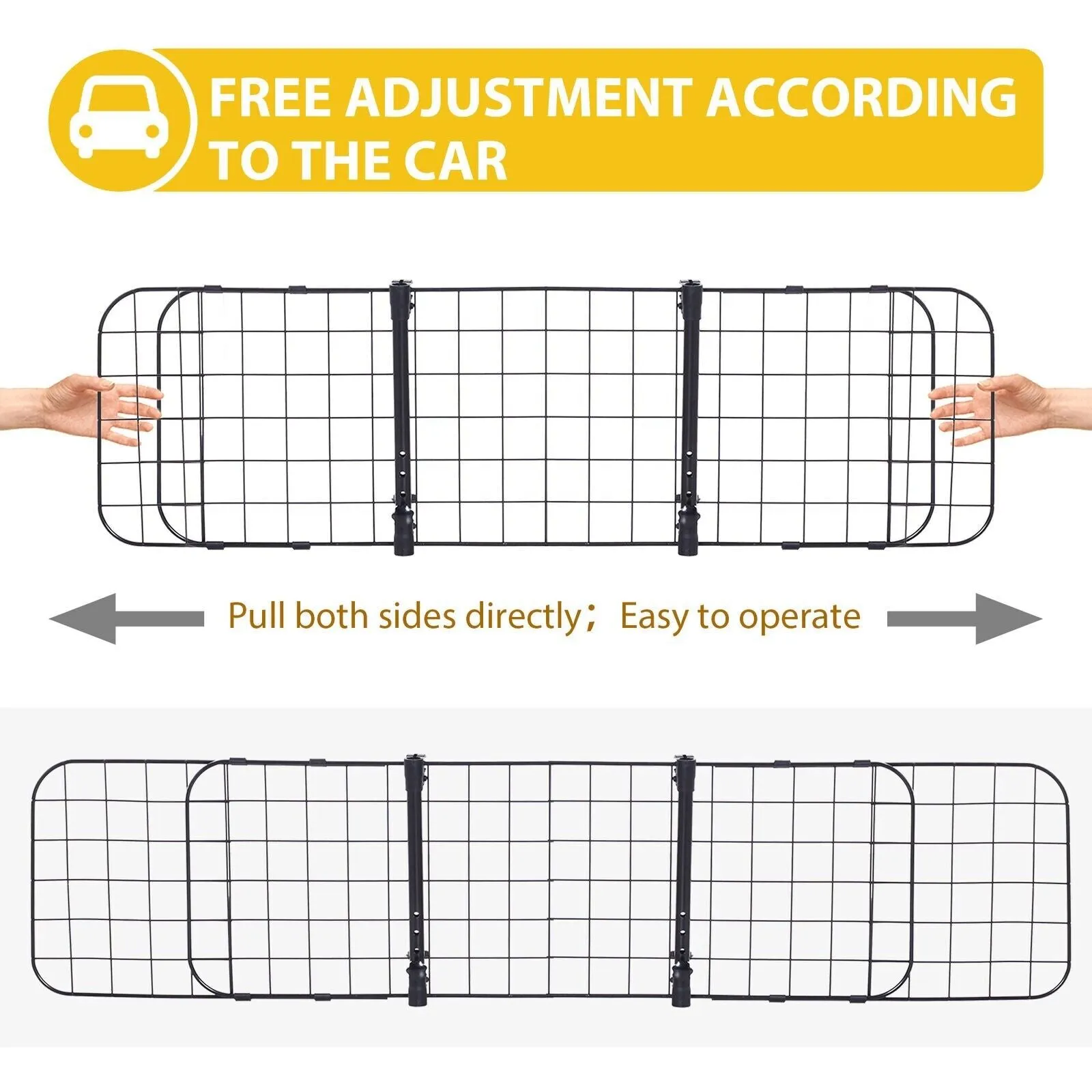 Adjustable Mesh Dog Barriers