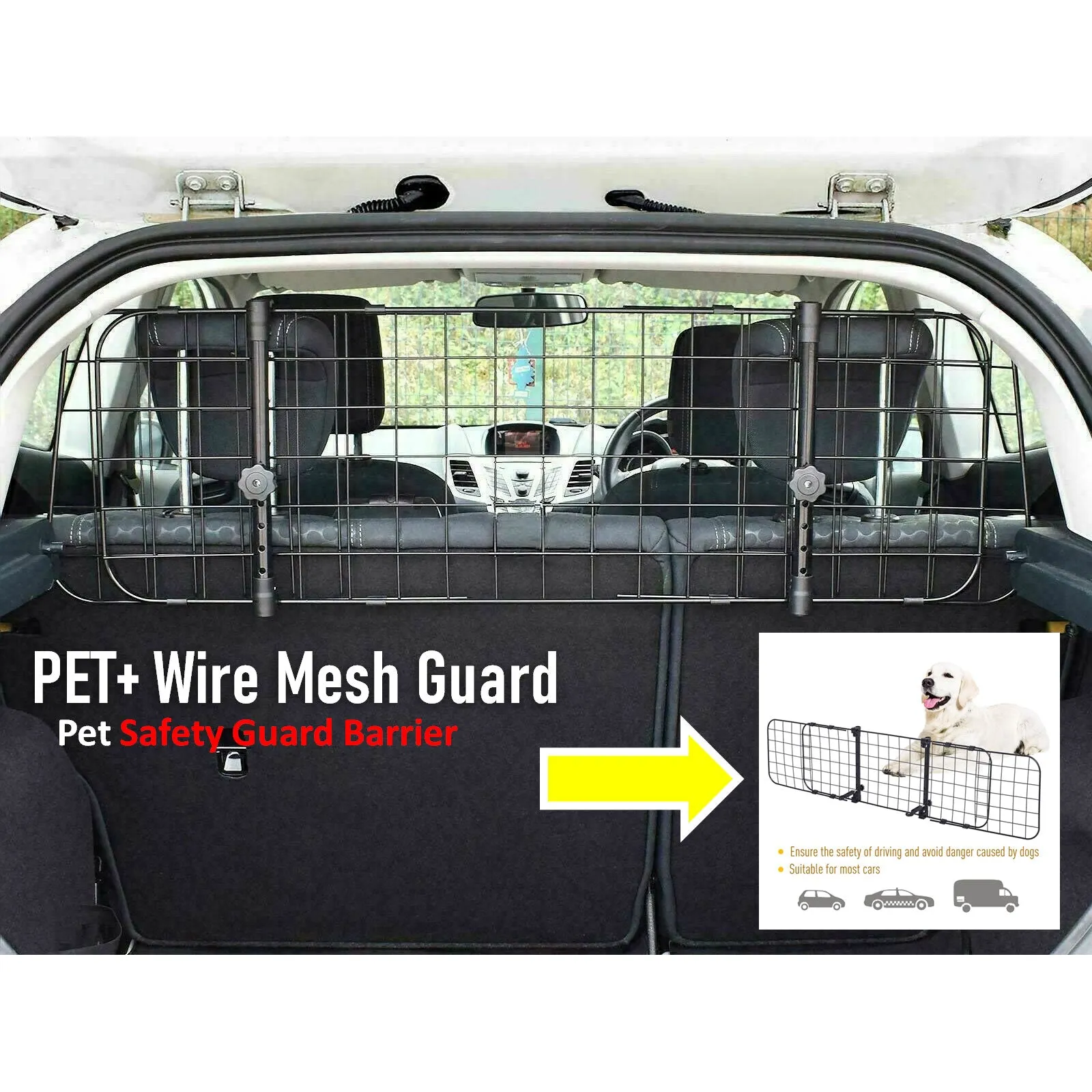Adjustable Mesh Dog Barriers