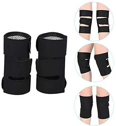 Adjustable Self-Heating Magnetic Therapy Knee Brace (1 Pc)