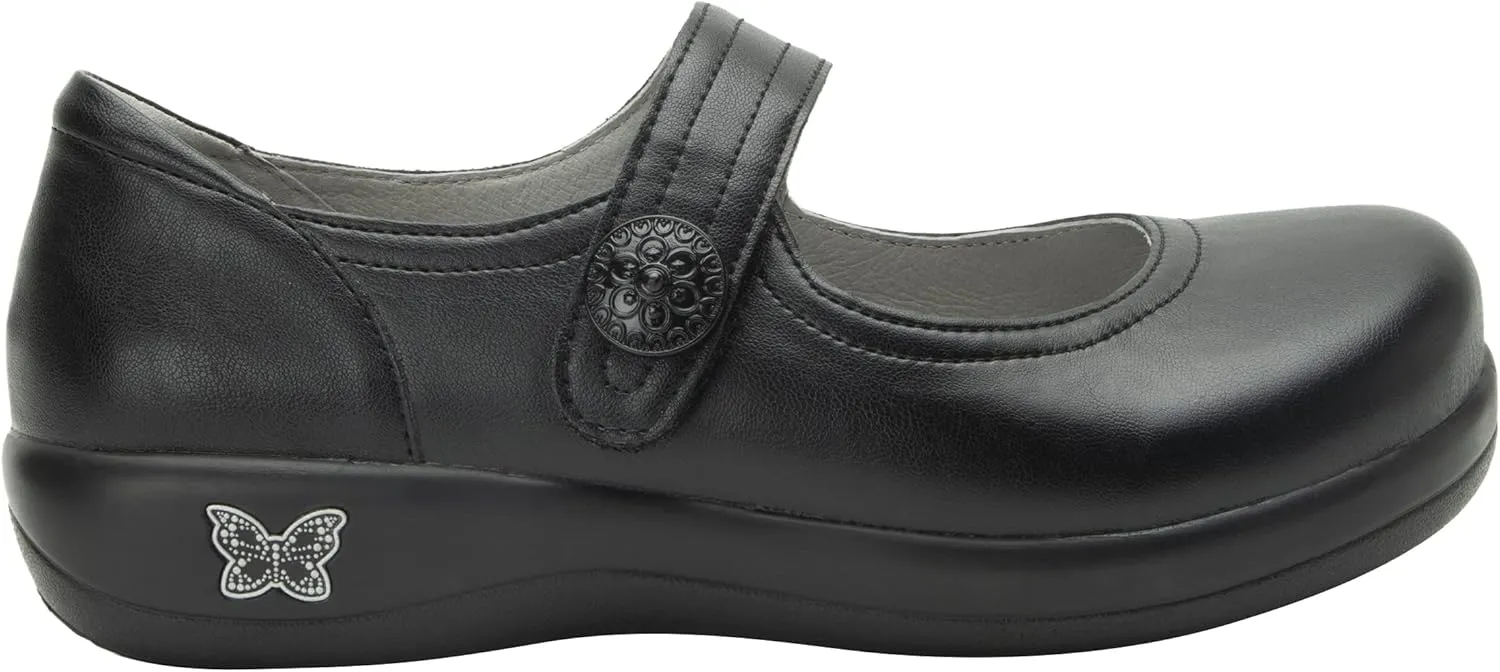 Alegria Women's Kourtney Professional Nursing and Healthcare Adjustable Mary Jane Slip-On Closed Back Clog