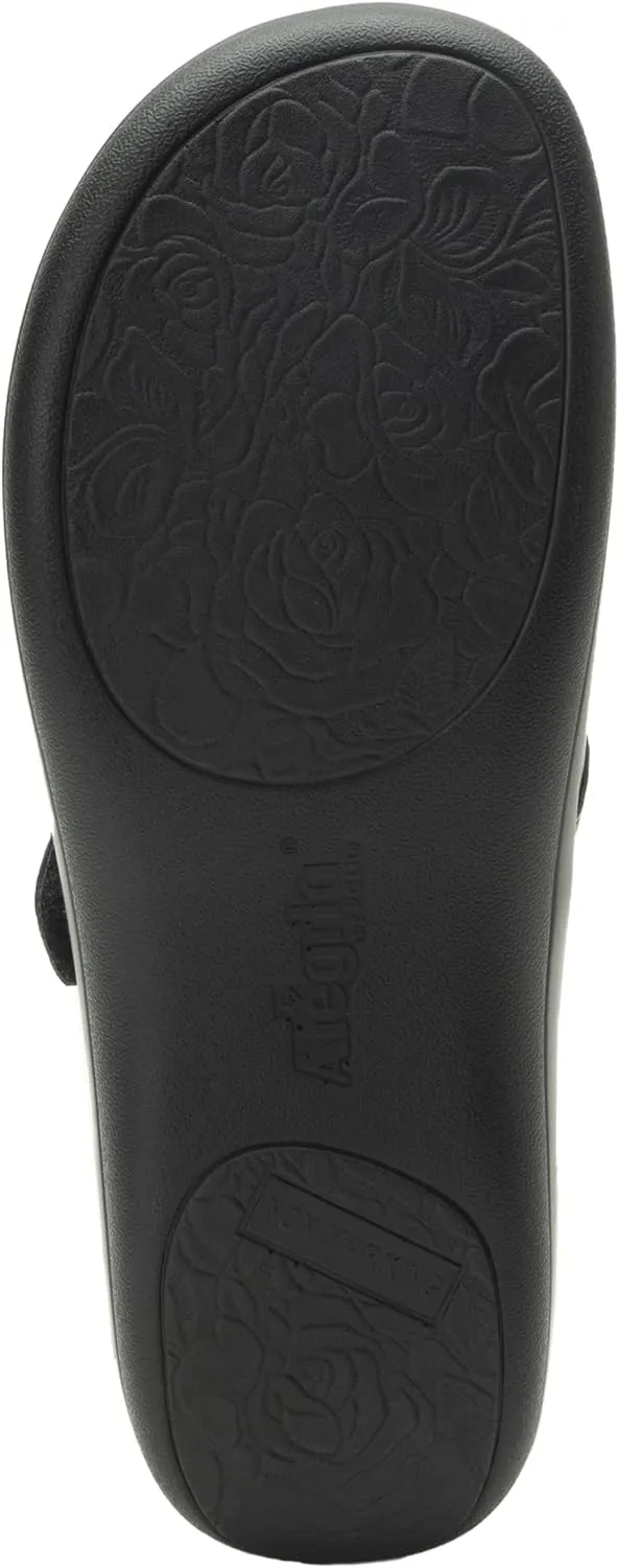 Alegria Women's Kourtney Professional Nursing and Healthcare Adjustable Mary Jane Slip-On Closed Back Clog