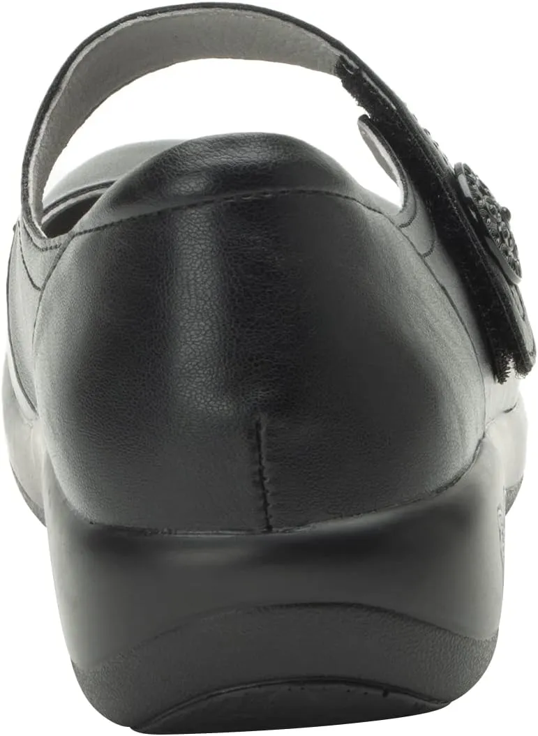 Alegria Women's Kourtney Professional Nursing and Healthcare Adjustable Mary Jane Slip-On Closed Back Clog