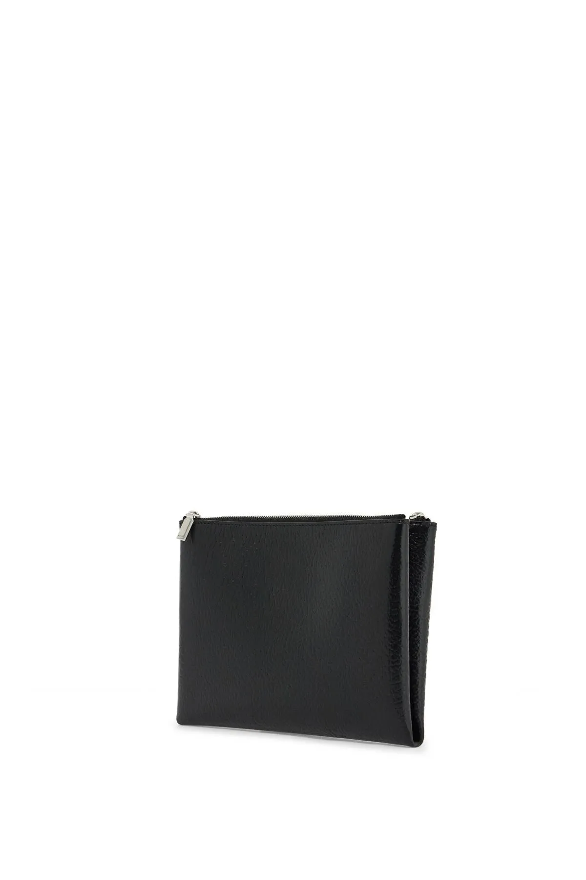 Alexander McQueen Cross-Bar Pouch: Luxurious Calfskin Clutch