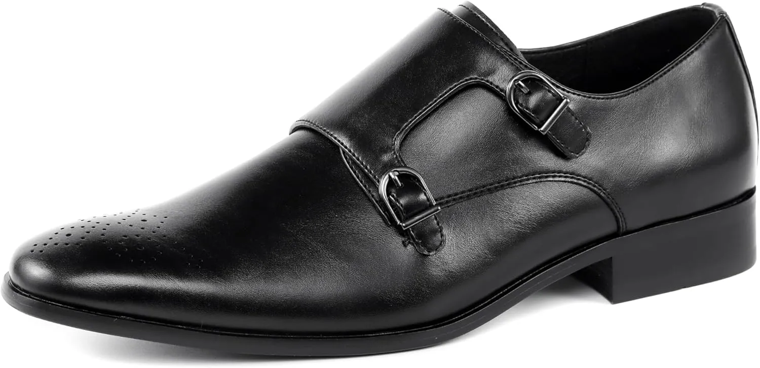 Amali Tucker - Mens Dress Shoes - Double-Monkstrap Shoes for Men - Designer Mens Shoes