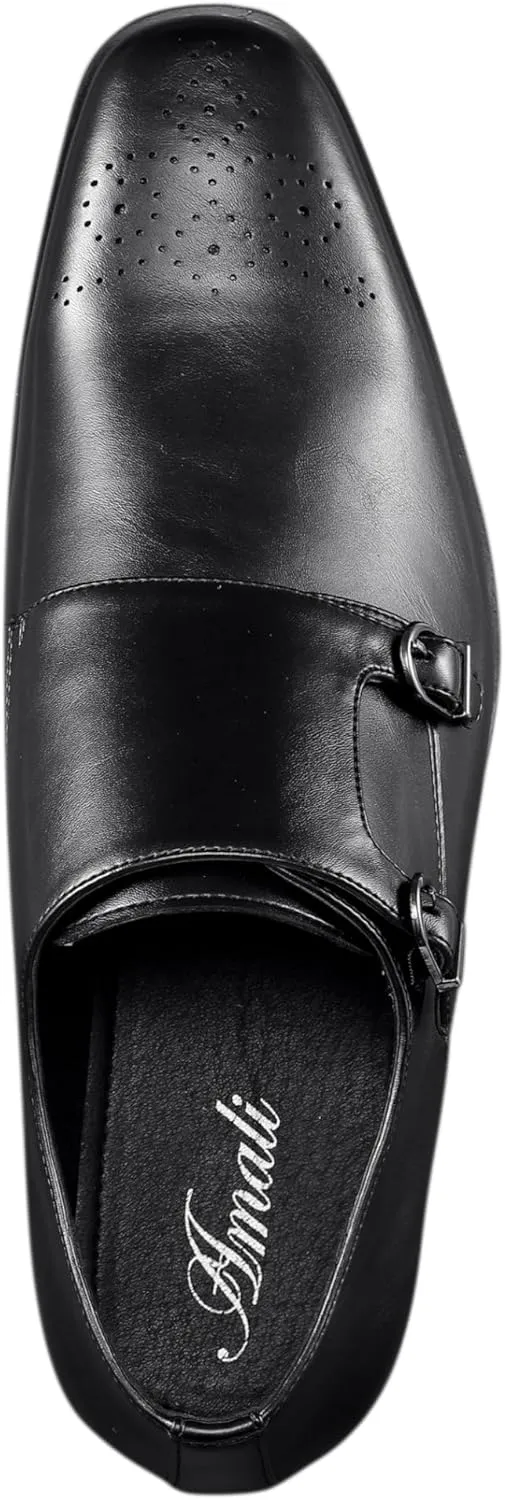 Amali Tucker - Mens Dress Shoes - Double-Monkstrap Shoes for Men - Designer Mens Shoes