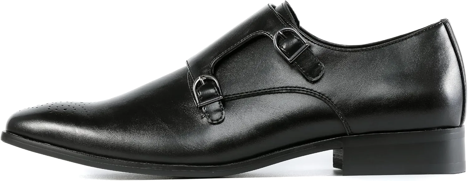 Amali Tucker - Mens Dress Shoes - Double-Monkstrap Shoes for Men - Designer Mens Shoes