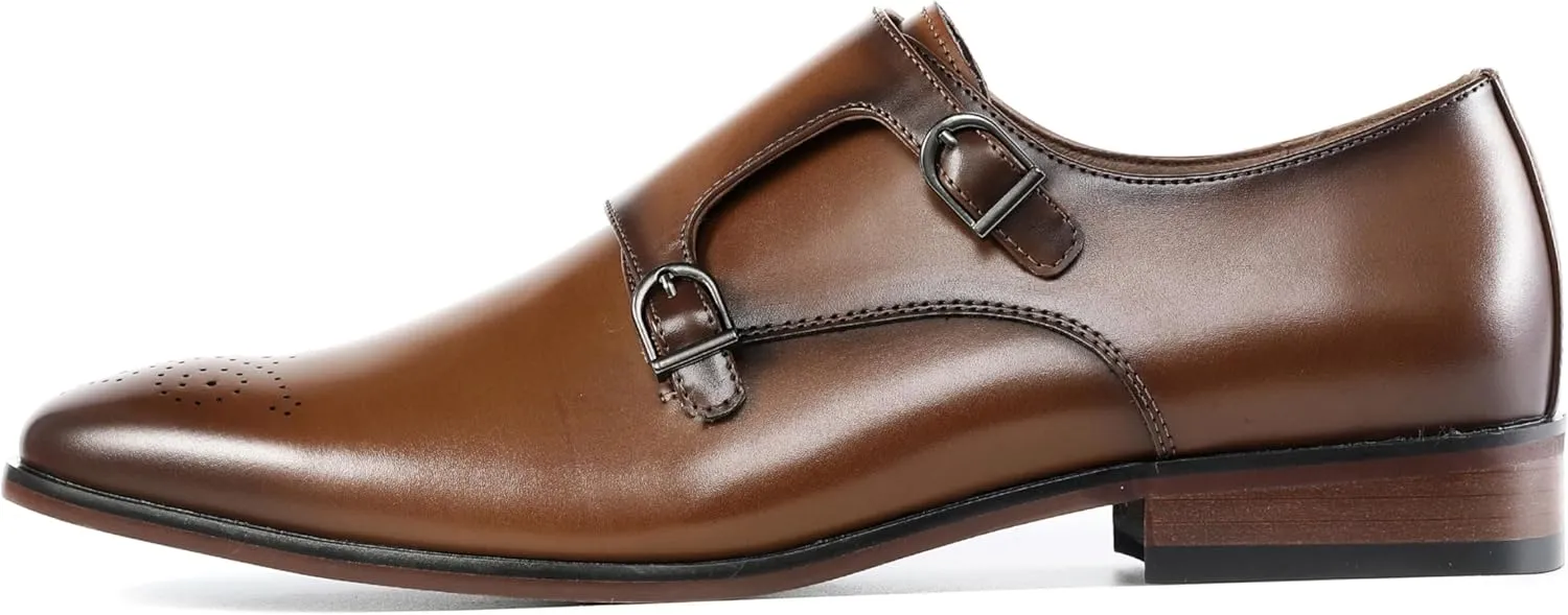 Amali Tucker - Mens Dress Shoes - Double-Monkstrap Shoes for Men - Designer Mens Shoes