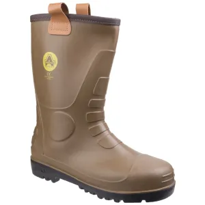 Amblers Safety FS95 PVC Tan Wellington Boots
