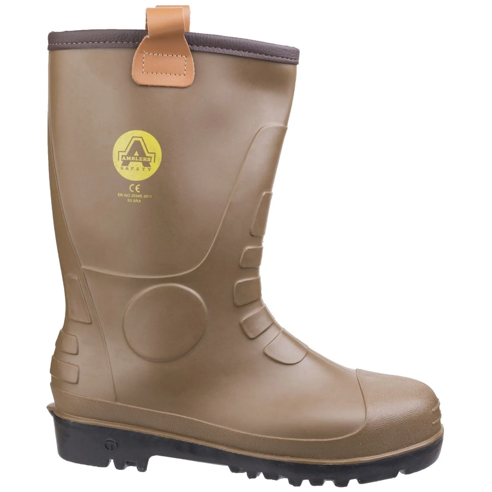 Amblers Safety FS95 PVC Tan Wellington Boots