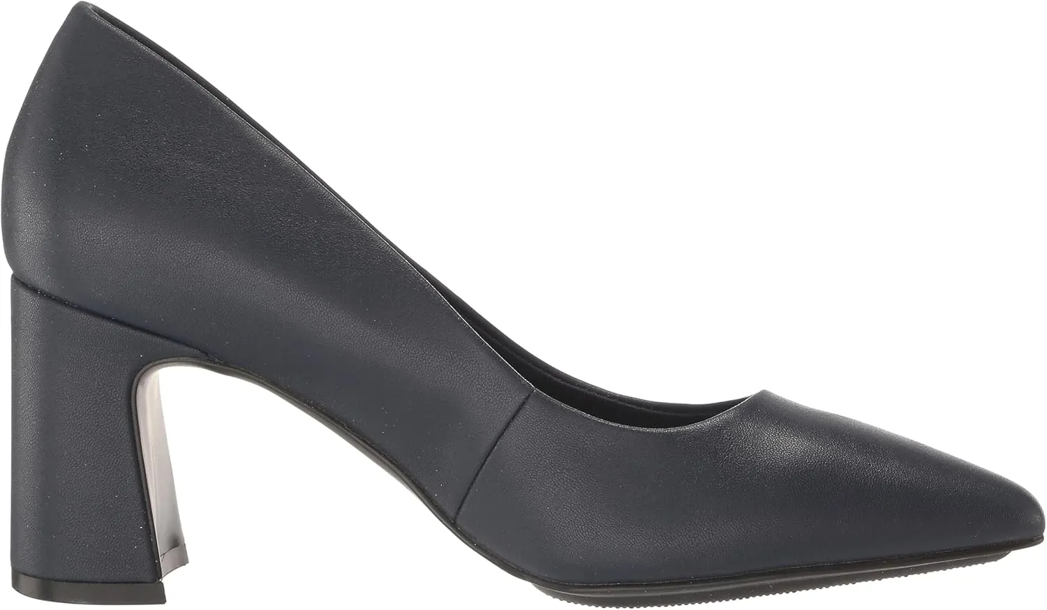 Anne Klein Womens Benedette Padded Insole Faux Leather Pumps