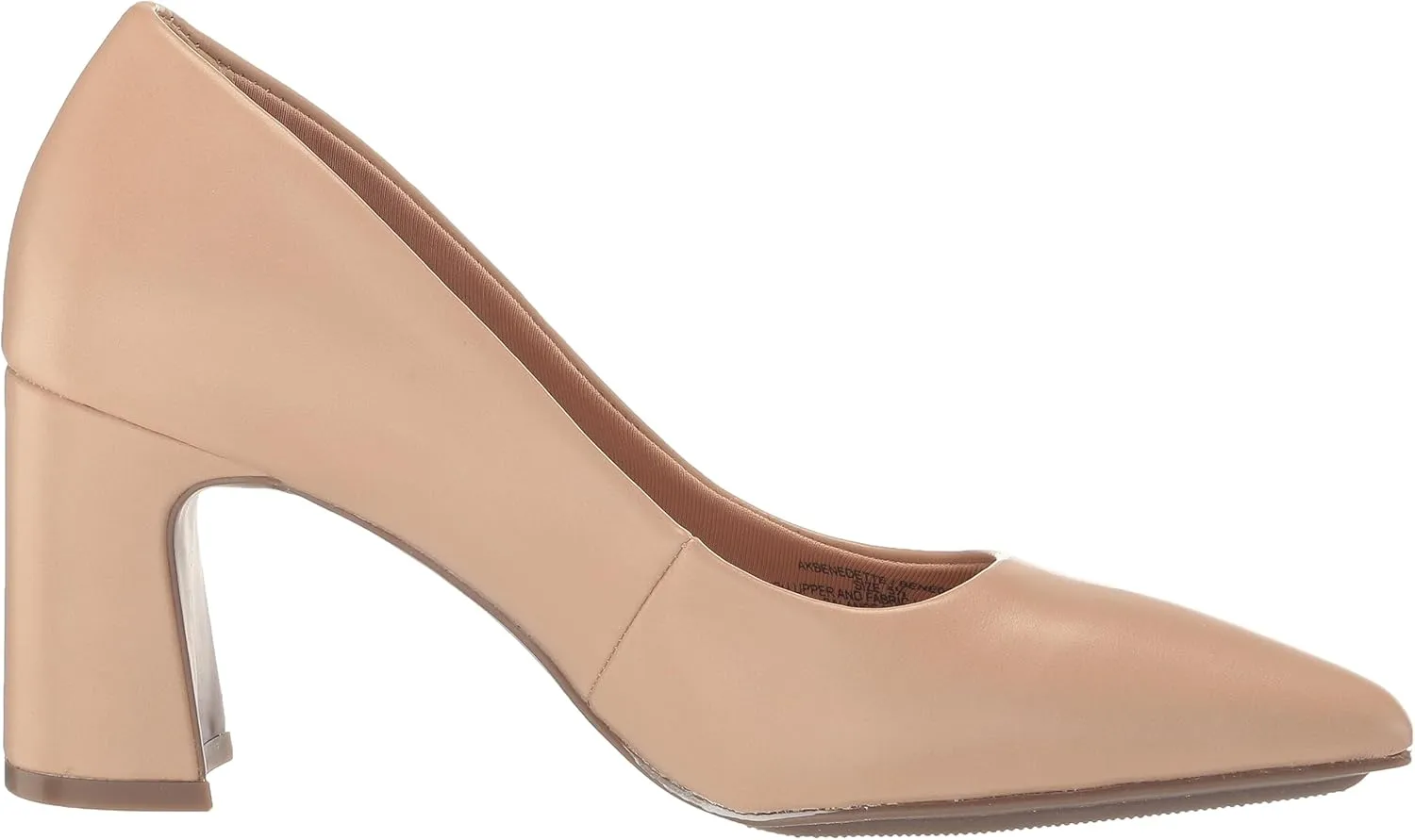 Anne Klein Womens Benedette Padded Insole Faux Leather Pumps
