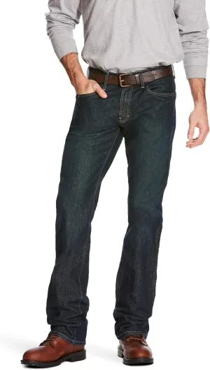ARIAT Rebar M4 Low Rise DuraStretch Boot Cut Jean – Men’s Work Jeans