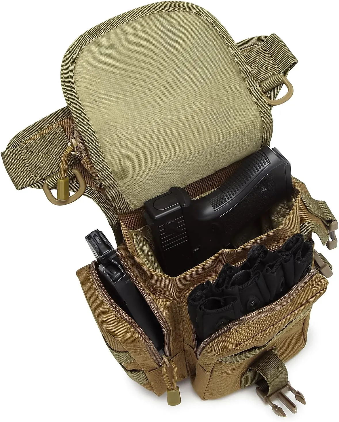 ATBP Tactical Drop Leg Pouch Bag Thigh Bag Pack Military Waist Bag Pack For Motorcycle Racing Bike Cycling Hiking horse Riding