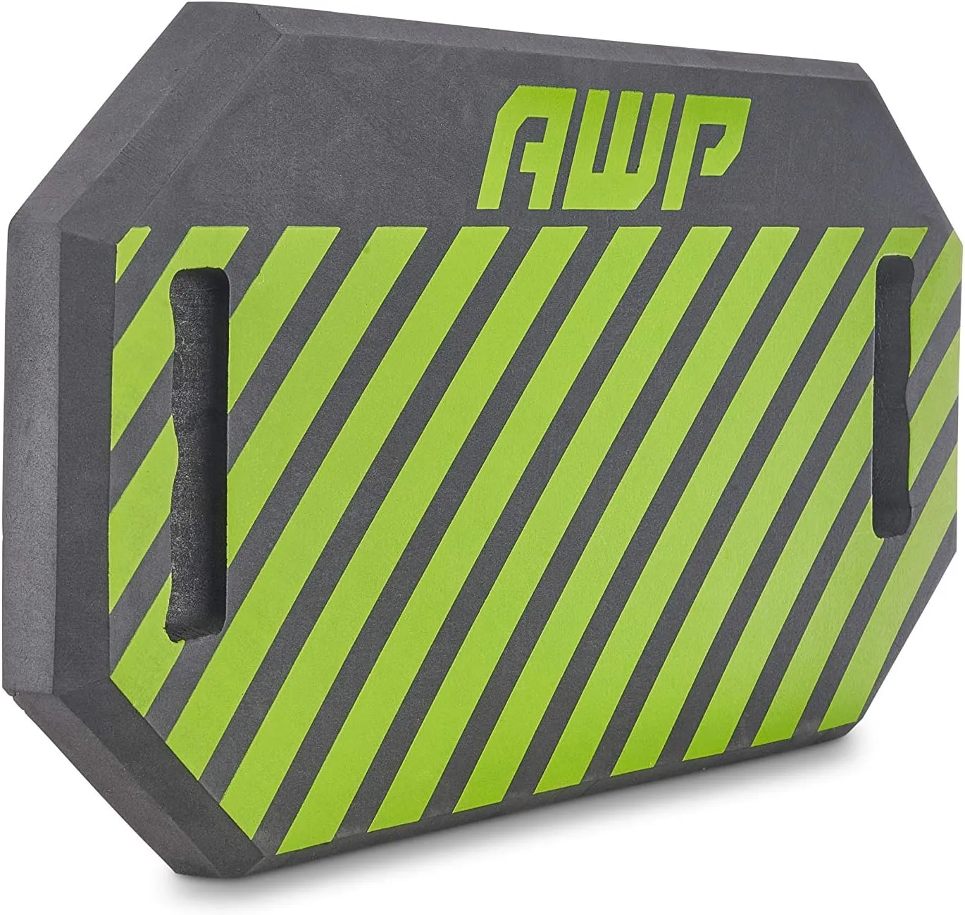 AWP Foam Kneeling Pad for Electricians, Carpenters, Mechanics, Plumbers, Landscapers & More | Shock Absorbing 1.5" Foam Kneeling Work Pad, | High Visibility Green
