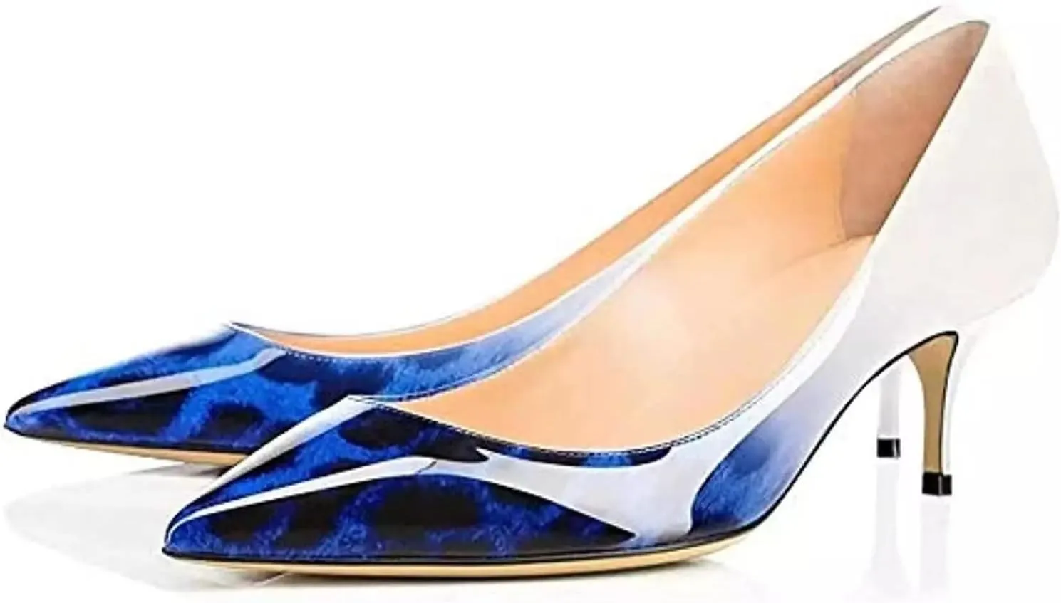 Axellion Women's 2.5IN High Heels Stiletto Pumps Pointed Toe Dress Wedding Shoes, Comfortable & Elegant for Work, Prom, and Evening Events