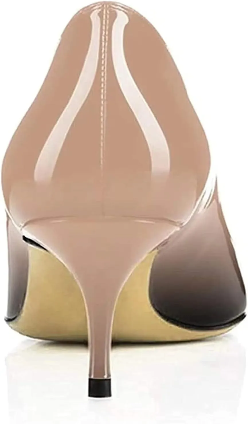 Axellion Women's 2.5IN High Heels Stiletto Pumps Pointed Toe Dress Wedding Shoes, Comfortable & Elegant for Work, Prom, and Evening Events