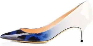 Axellion Women's 2.5IN High Heels Stiletto Pumps Pointed Toe Dress Wedding Shoes, Comfortable & Elegant for Work, Prom, and Evening Events