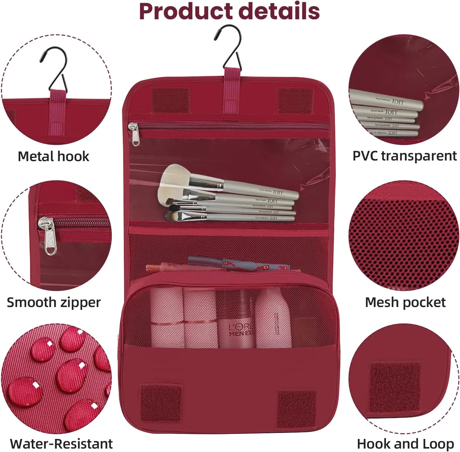 BAGAIL 6 Set/8 Set/10 Set Packing Cubes Various Sizes Packing Organizer for Travel Accessories Luggage Carry On Suitcase