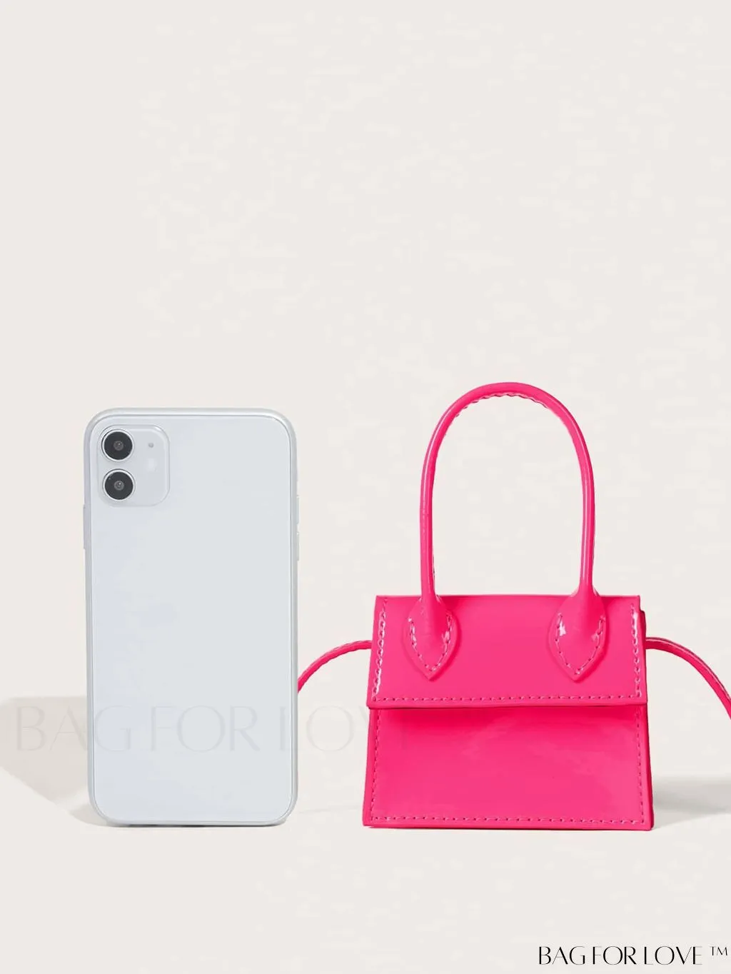 BagForLove - Compact Top Handle Satchel: Elegant & Portable