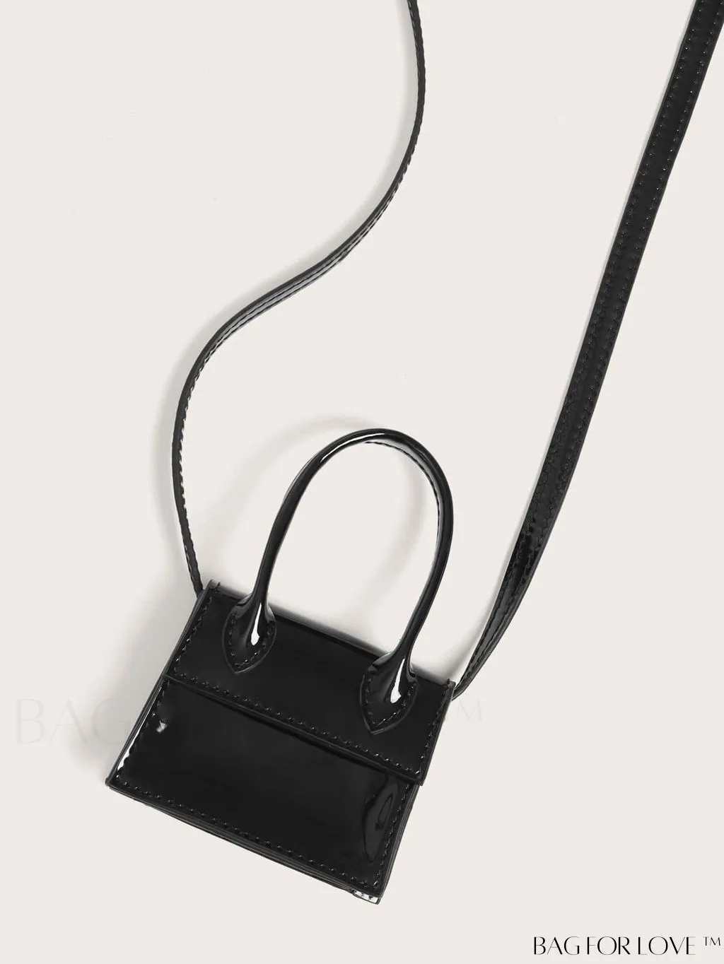 BagForLove - Compact Top Handle Satchel: Elegant & Portable
