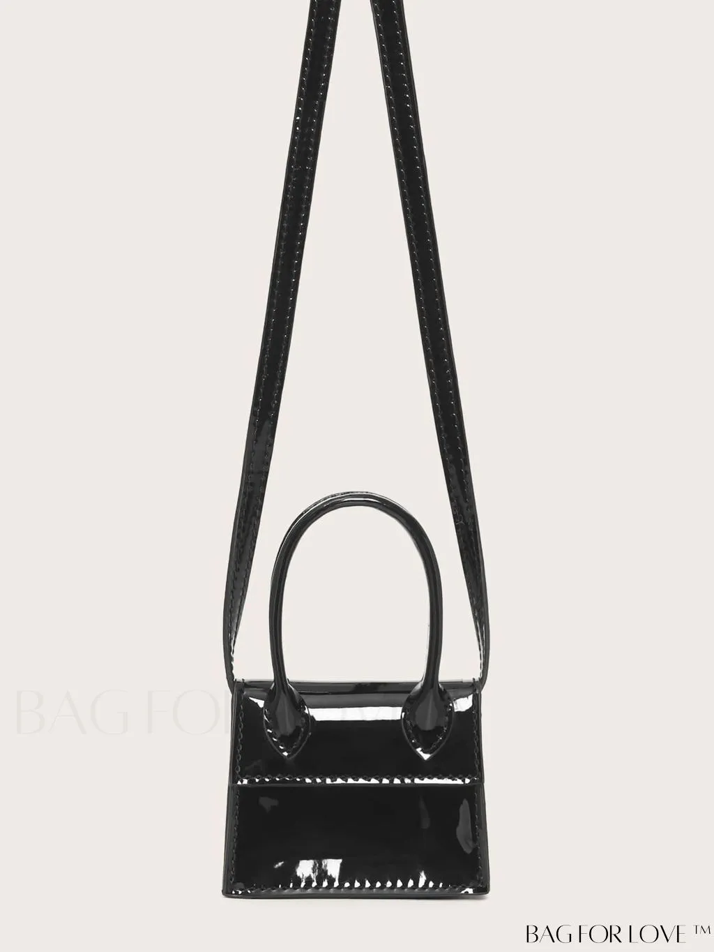 BagForLove - Compact Top Handle Satchel: Elegant & Portable