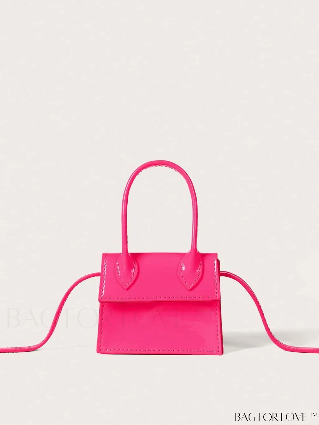 BagForLove - Compact Top Handle Satchel: Elegant & Portable