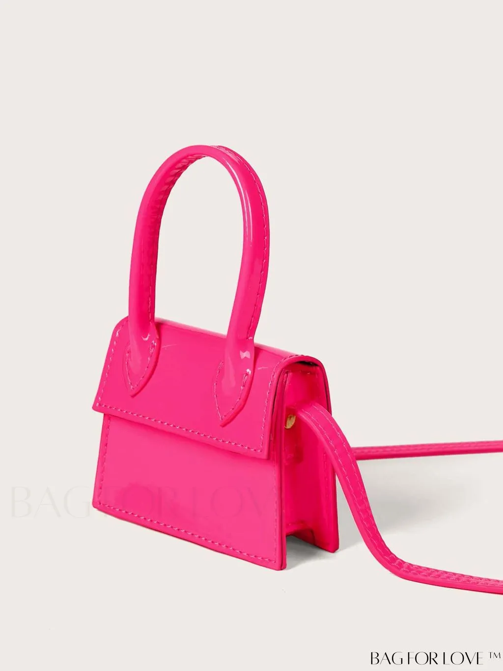 BagForLove - Compact Top Handle Satchel: Elegant & Portable