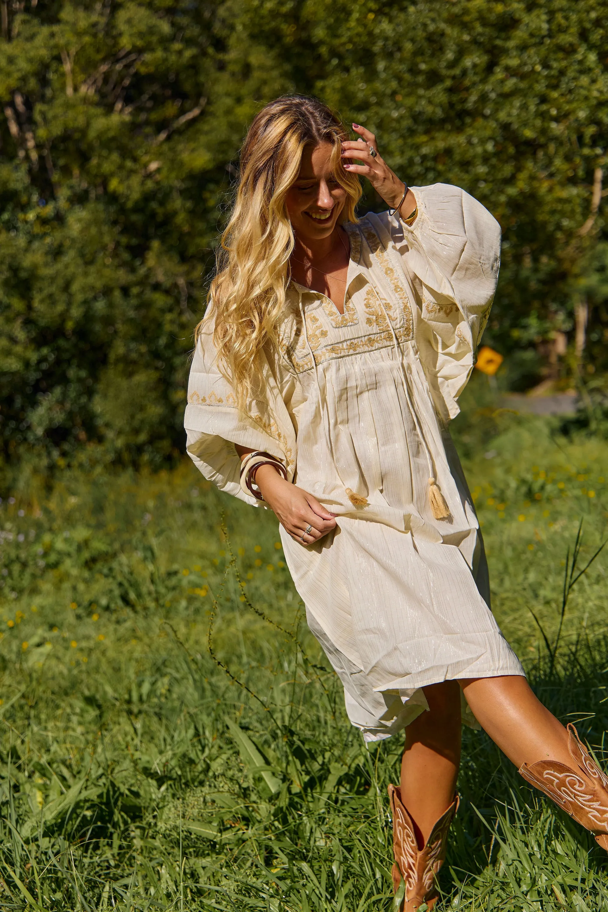 Bahamas Dress Aari Lurex