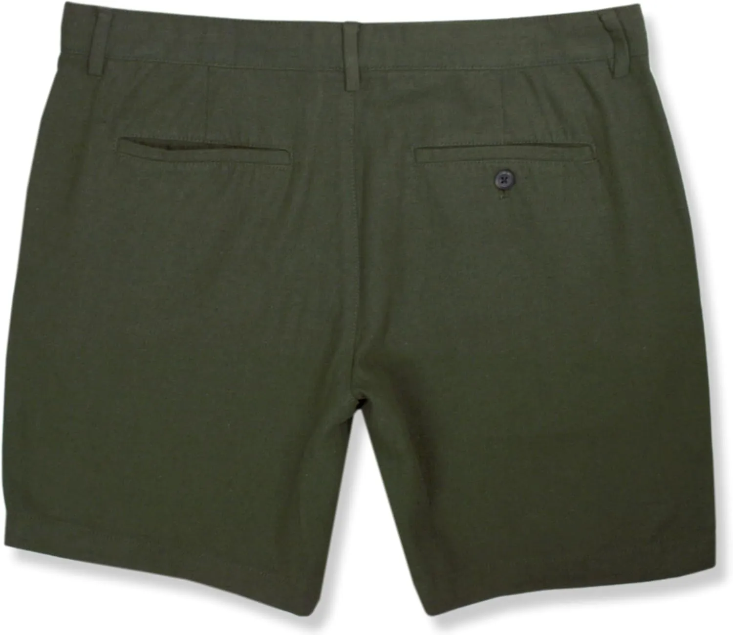 Banana Republic Mens 501938 Linen Cotton Blend 7" Above Knee Shorts,