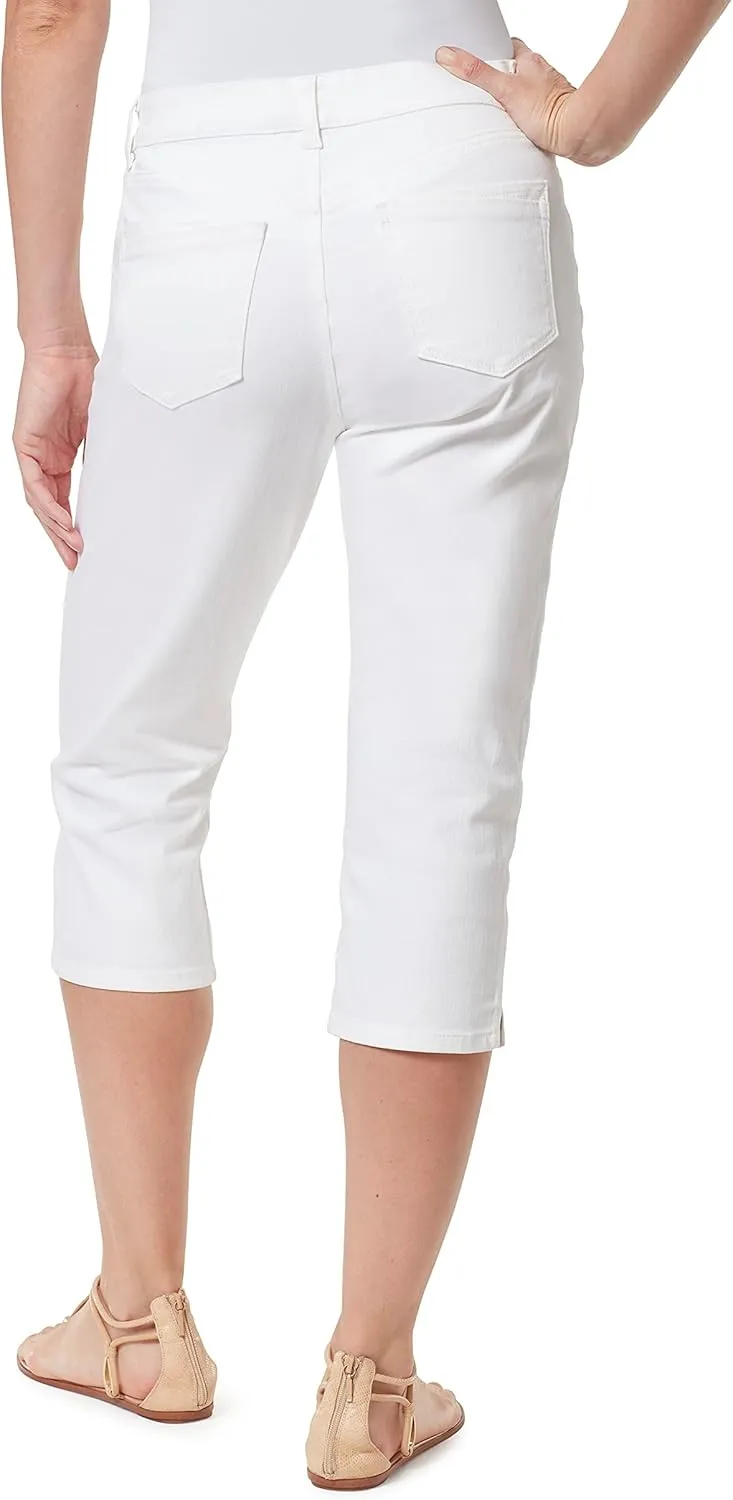 Bandolino Women's Mandie 5 Pocket High Rise Capri
