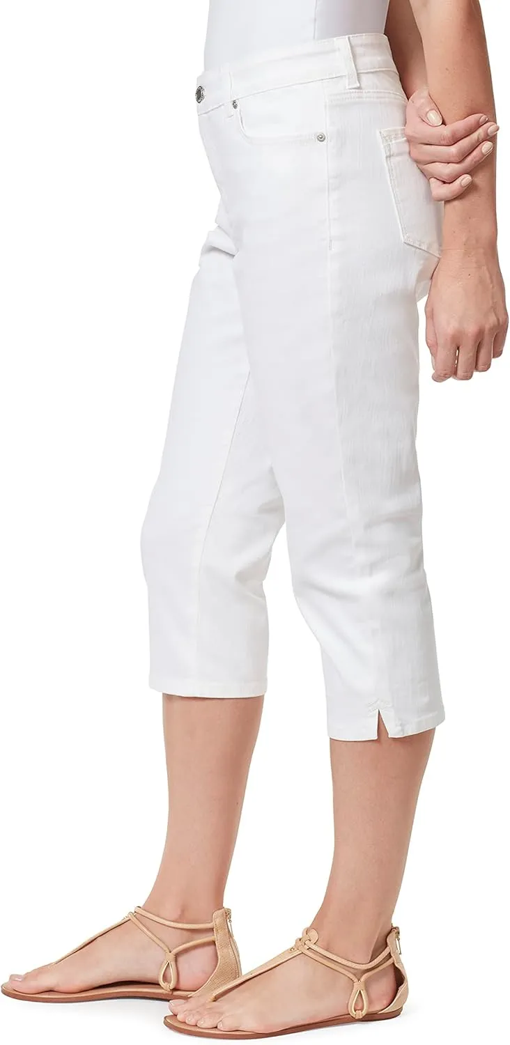 Bandolino Women's Mandie 5 Pocket High Rise Capri