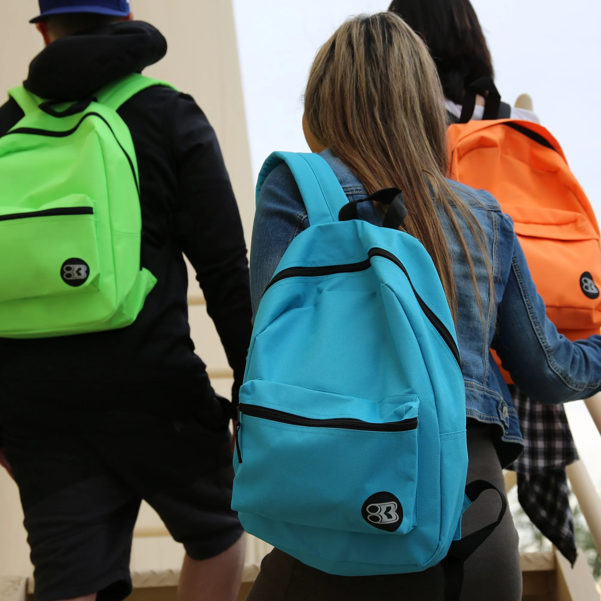 Basic 16" Fuchsia Backpack