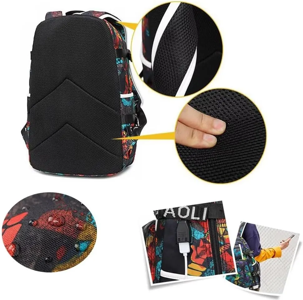 Basketball Player KD-7 Multifunction Backpack Travel Daypacks Fans Bag For Men Women (Style 11)