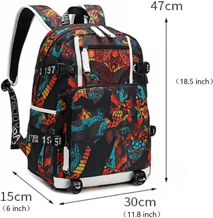Basketball Player KD-7 Multifunction Backpack Travel Daypacks Fans Bag For Men Women (Style 11)