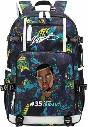 Basketball Player KD-7 Multifunction Backpack Travel Daypacks Fans Bag For Men Women (Style 11)