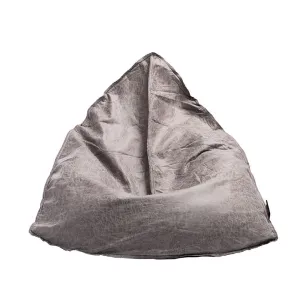 Beanz | Easy Bean | Raw Edge | Faux Leather | Light Grey