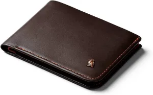 Bellroy Hide & Seek Wallet (Slim Leather Bifold Design, RFID Protected, Holds 5-12 Cards, Coin Pouch, Flat Note Section, Hidden Pocket)