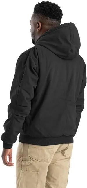 Berne Men's Heartland Washed Duck Hooded Work Jacket