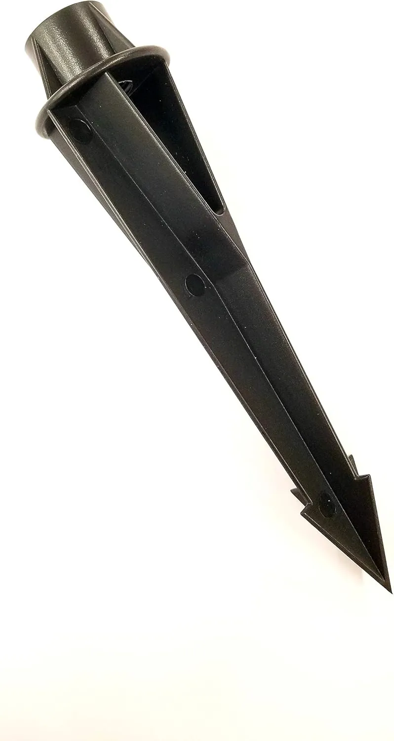 Best Pro Lighting Heavy Duty Ground Spike Pack of 6 with 1/2" NPT