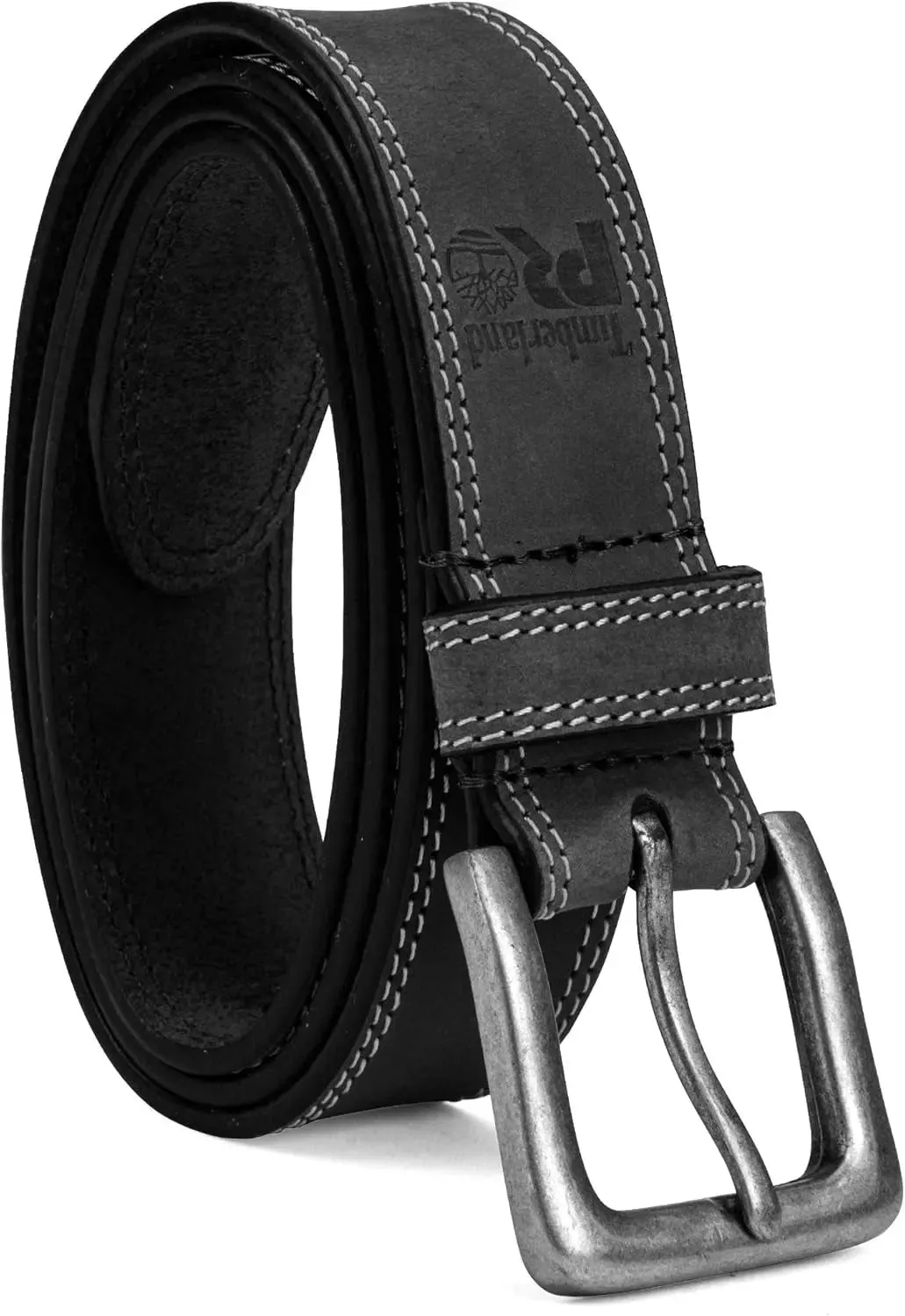 Big Durable Leather Men's Work Belt