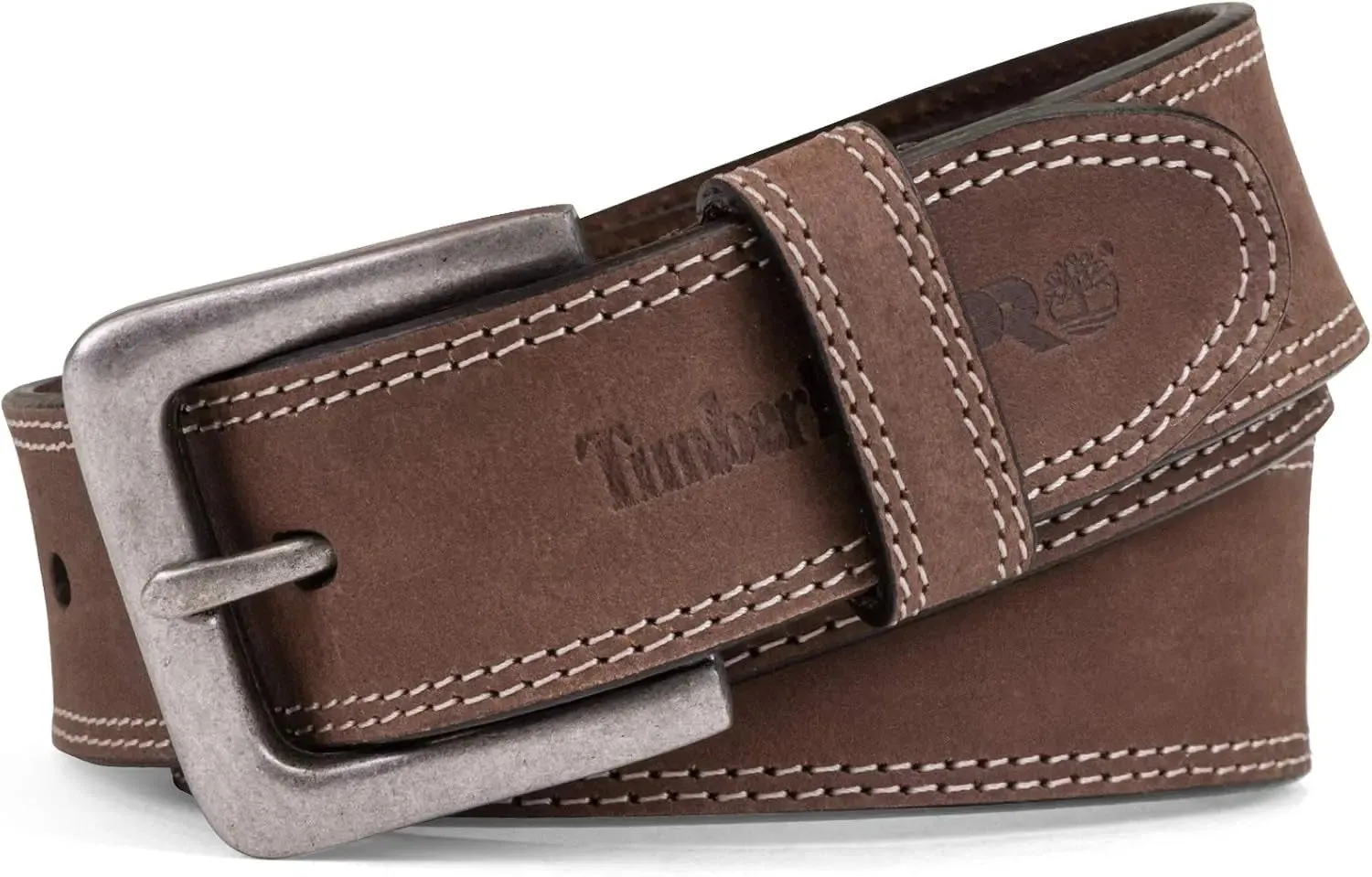 Big Durable Leather Men's Work Belt