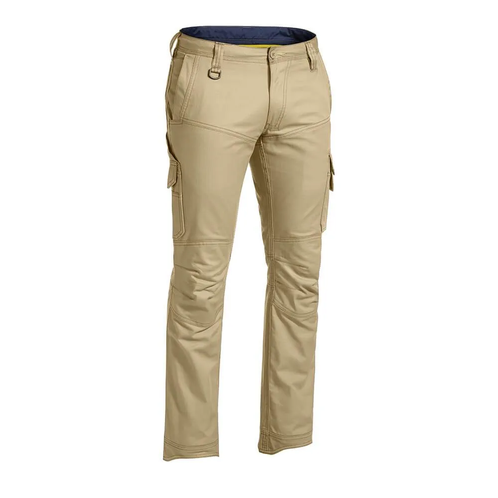 Bisley BPC6475 Engineered X Airflow Ripstop Cargo Work Pant Khaki