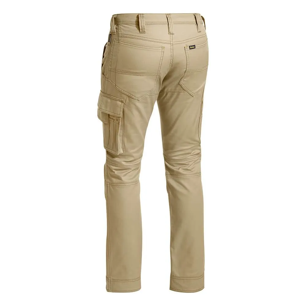 Bisley BPC6475 Engineered X Airflow Ripstop Cargo Work Pant Khaki