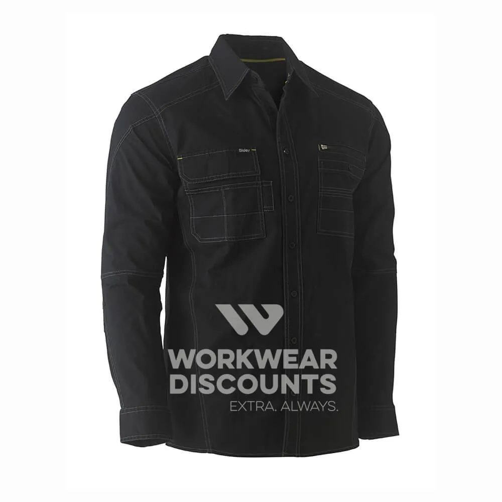 Bisley BS6144 Flex & Move Utility Work Shirt Long Sleeve