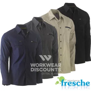 Bisley BS6144 Flex & Move Utility Work Shirt Long Sleeve