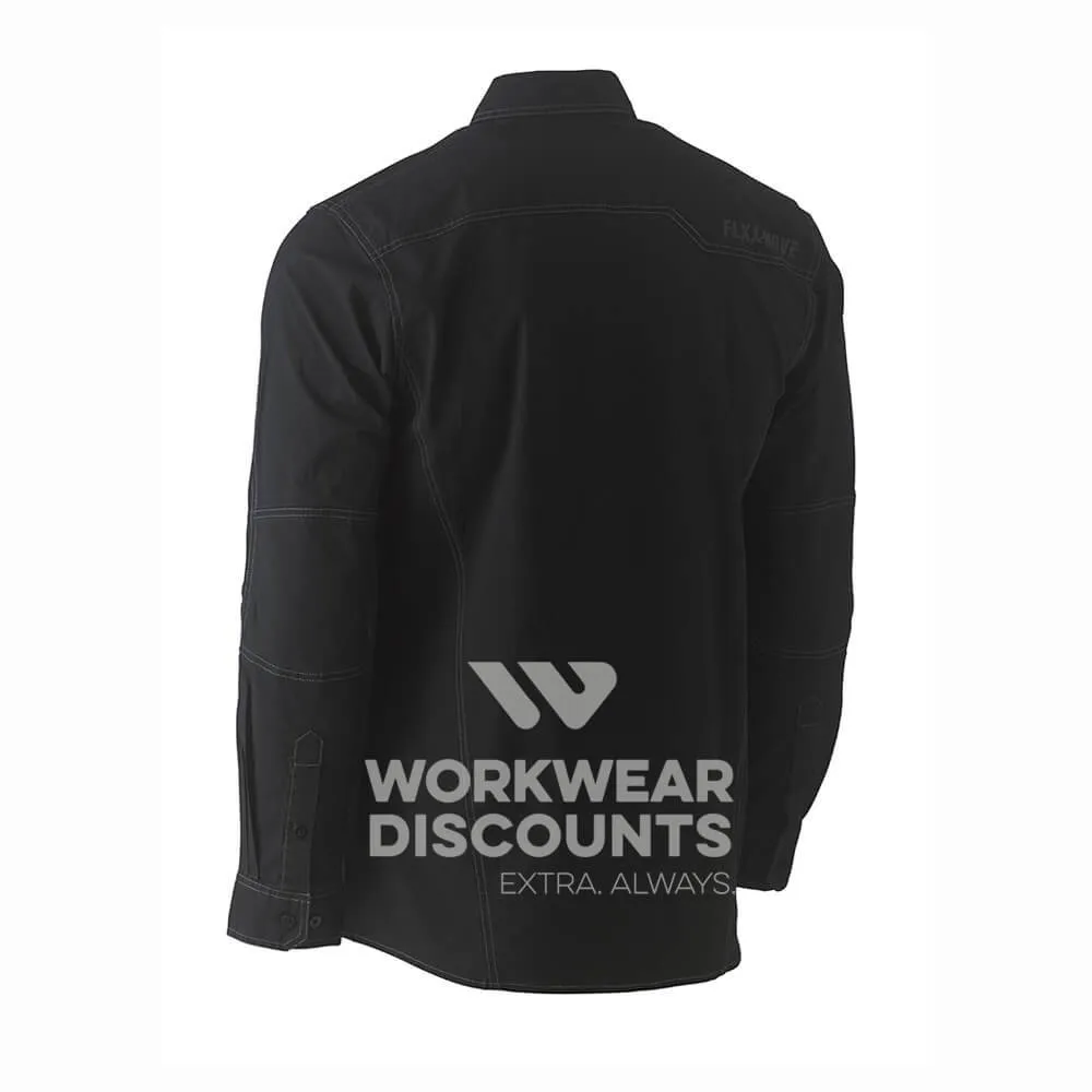 Bisley BS6144 Flex & Move Utility Work Shirt Long Sleeve